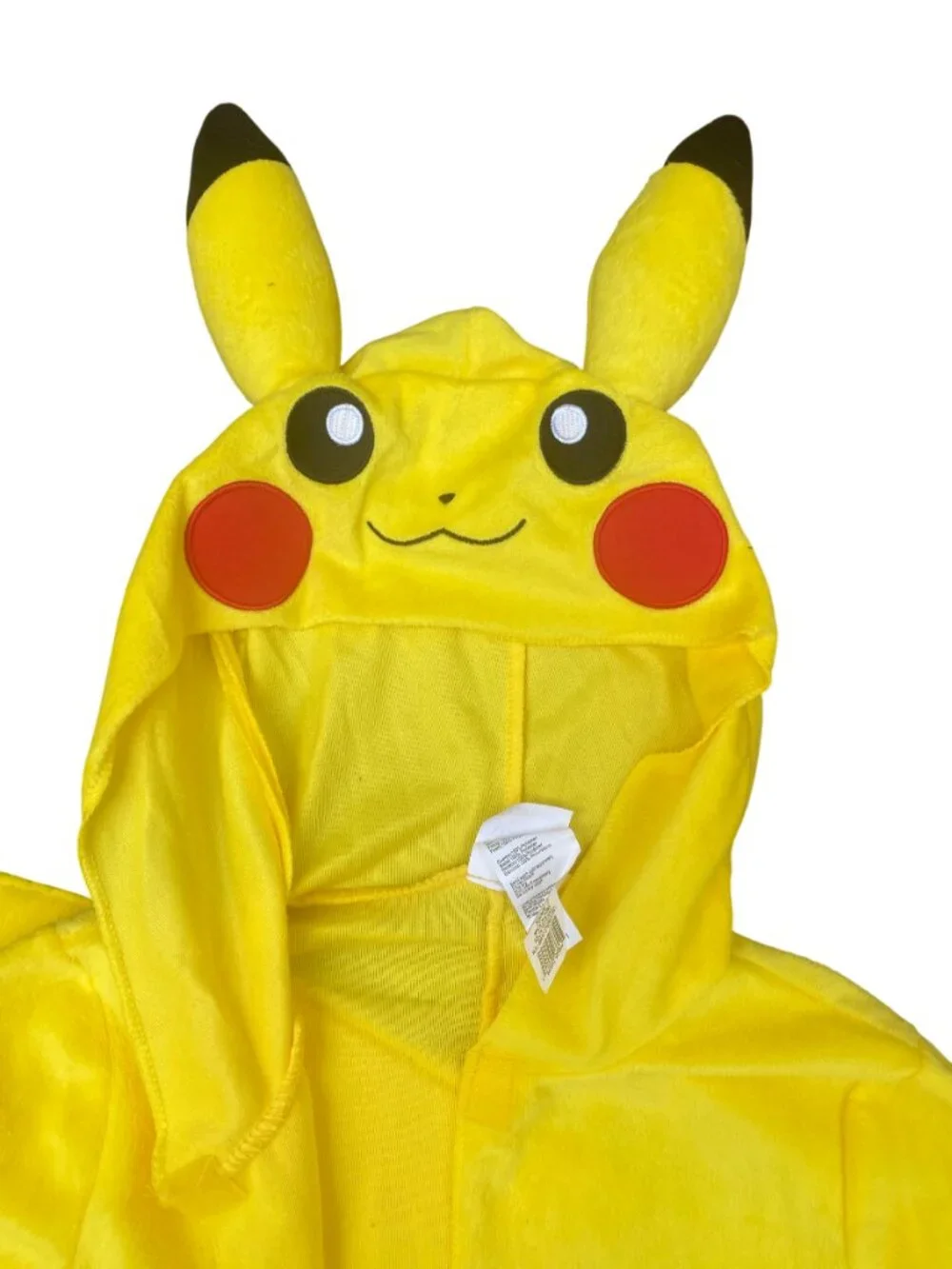 Pikachu Costume, Kids size medium 8, Official Pokemon Pikachu Hooded Jumpsuit